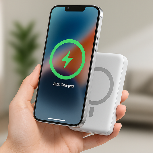 Magnetic Power Bank – 10000mAh Wireless Portable Charger