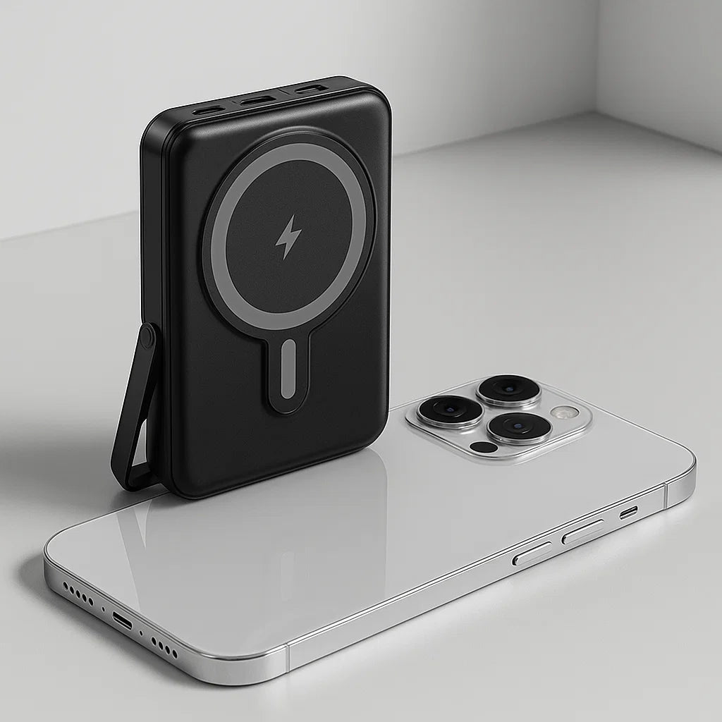 Magnetic Power Bank – 10000mAh Wireless Portable Charger