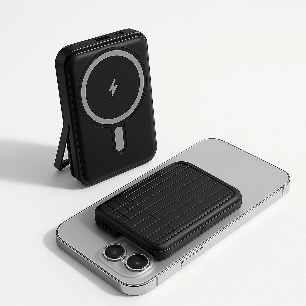Magnetic Power Bank – 10000mAh Wireless Portable Charger