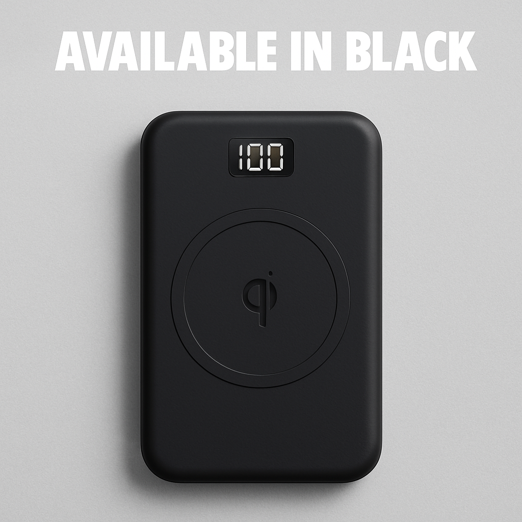 Magnetic Power Bank – 10000mAh Wireless Portable Charger