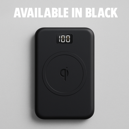 Magnetic Power Bank – 10000mAh Wireless Portable Charger