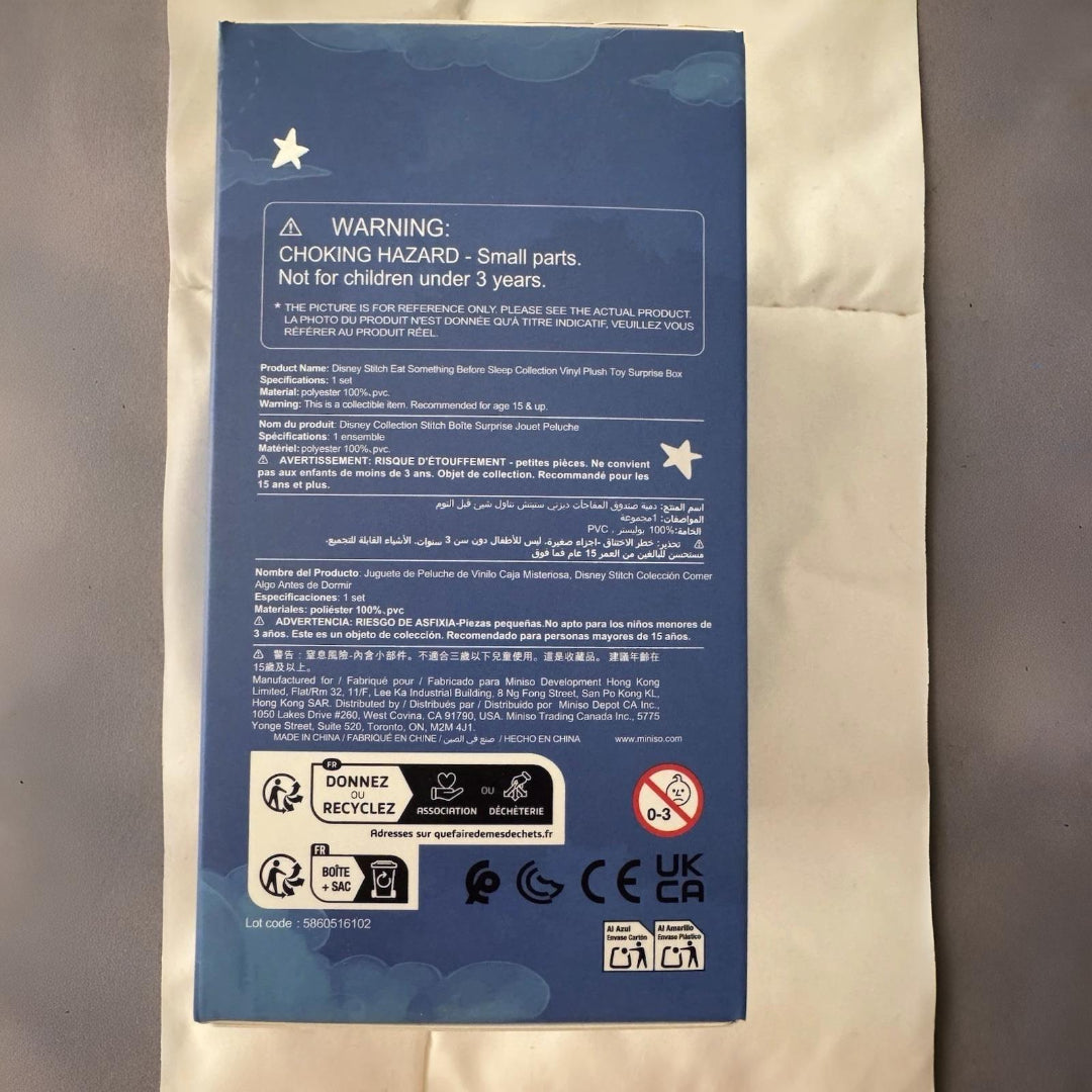 Labubu Stitch Mystery Box Collectible